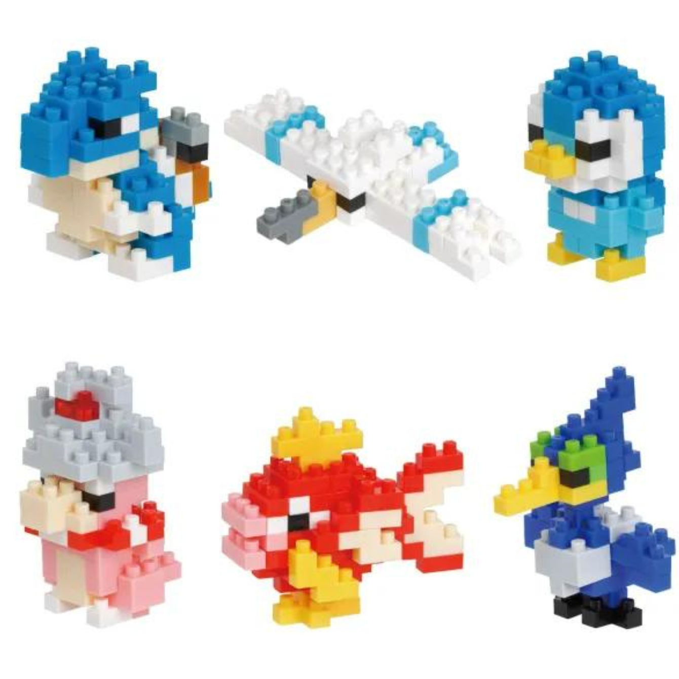 Pokémon Type Water Set 1 "Pokémon", Nanoblock mininano Series