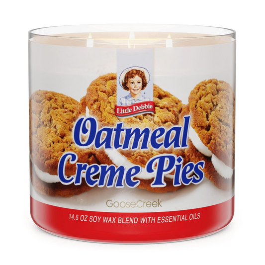 OATMEAL CREME PIES LITTLE DEBBIE ™ 3-WICK CANDLE