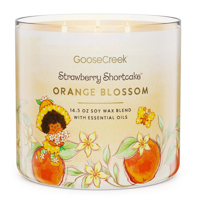 ORANGE BLOSSOM 3-WICK STRAWBERRY SHORTCAKE CANDLE