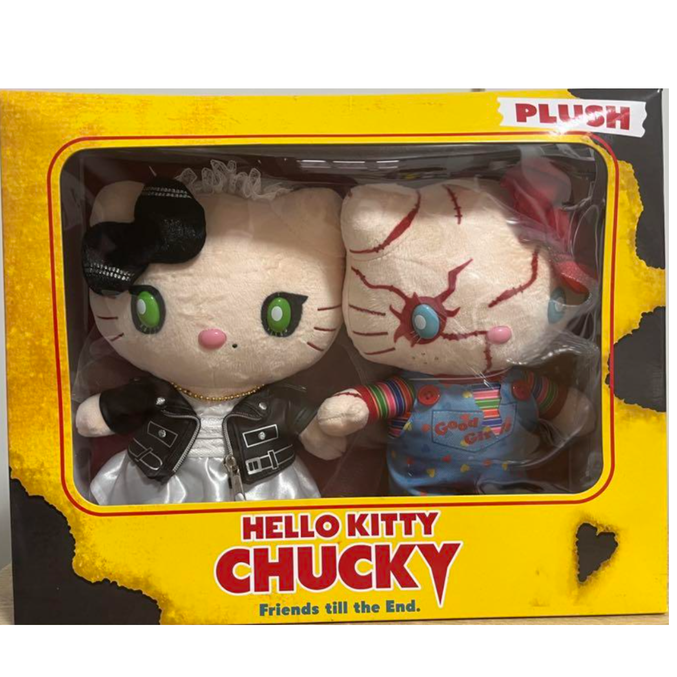 Hello Kitty Chucky Plush Doll Set of 2