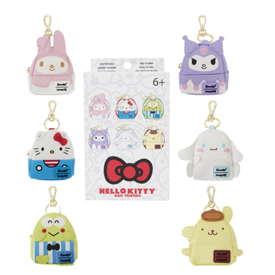 Sanrio Hello Kitty & Friends 50th Anniversary Mystery Mini Backpack Keychain