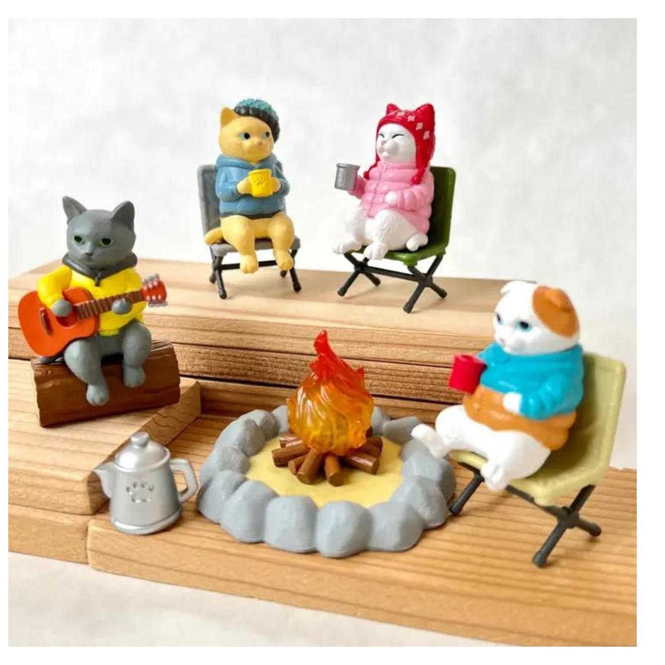 Campfire Cat Figurine Capsule