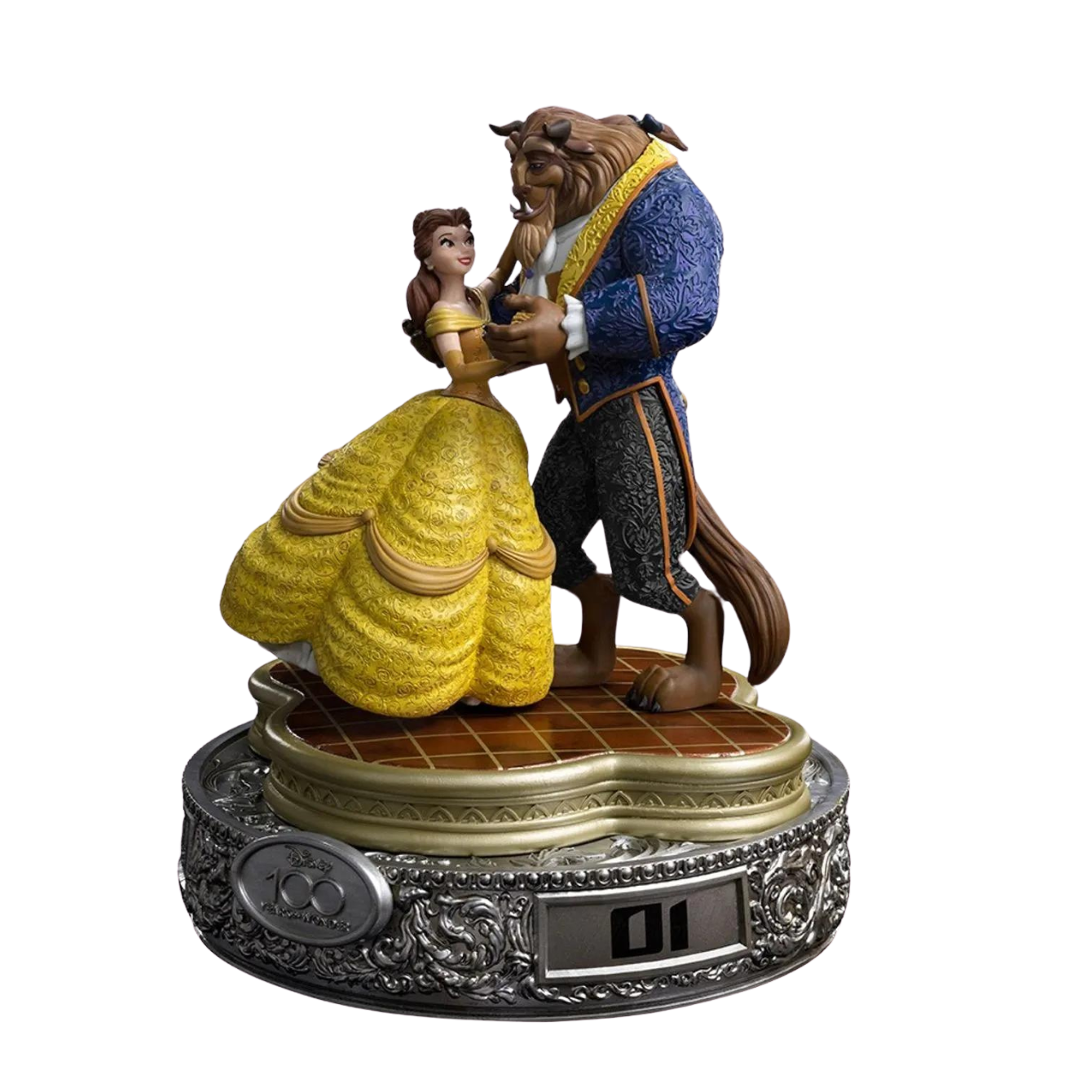 Statue Beauty and the Beast 100 Years Ver - Disney 100Th - Beauty and the Beast - Art Scale 1/10 - Iron Studios