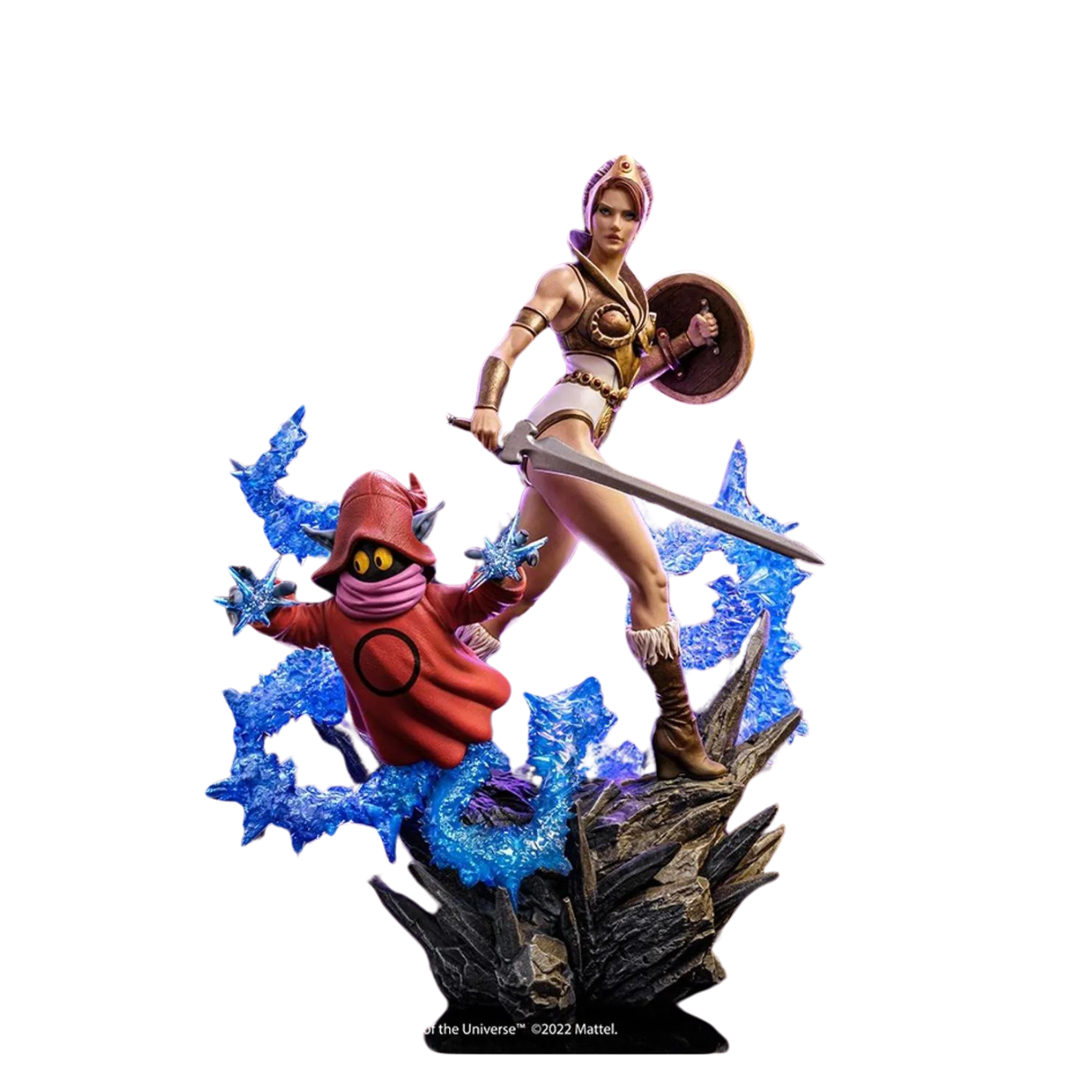 Statue Teela and Orko Deluxe - Masters of the Universe - Art Scale 1/10 - Iron Studios