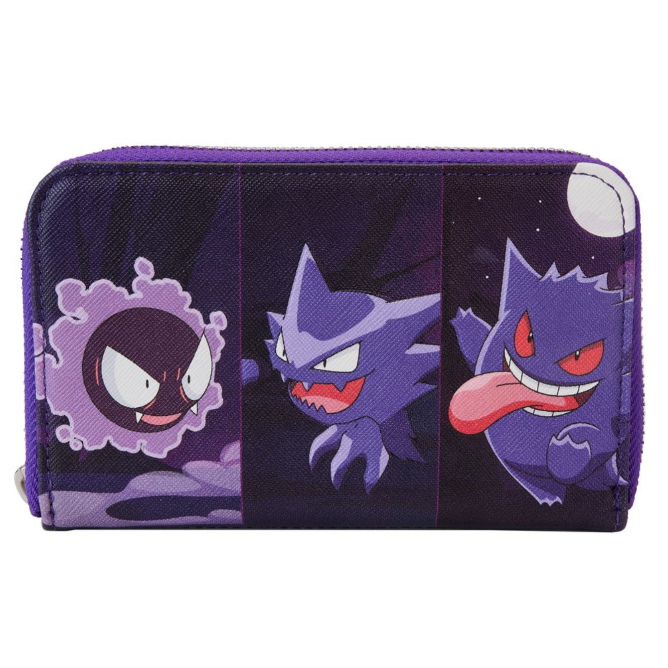 Loungefly Pokemon Gengar Evolution Zip Around Wallet