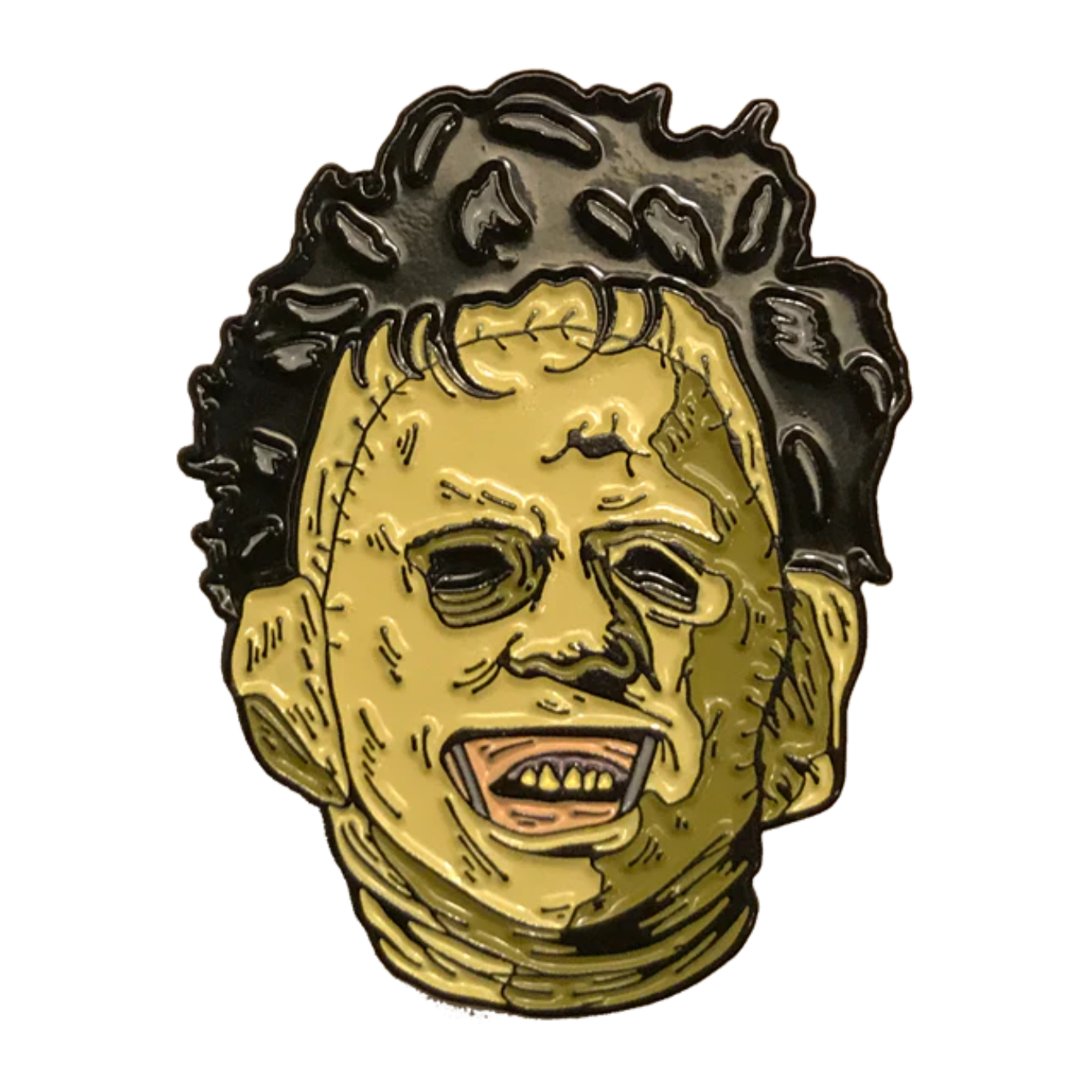 THE TEXAS CHAINSAW MASSACRE (1974) - LEATHERFACE KILLER - ENAMEL PIN