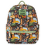 Loungefly Disney Lion King 30TH Anniversary Silhouette AOP Nylon Backpack