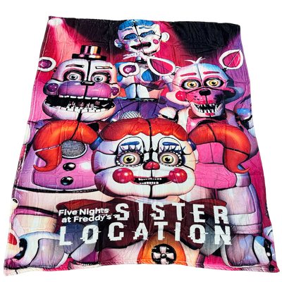 Atomic Mortal FNAF Blanket