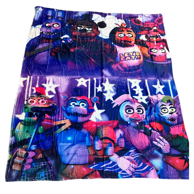 Atomic Mortal FNAF Blanket