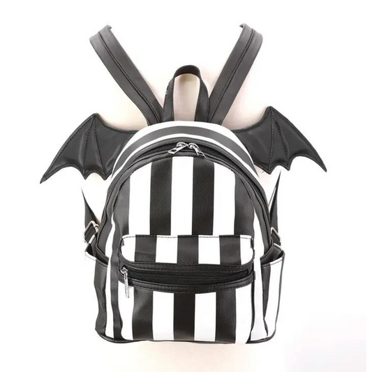 Bat Wing Strip Mini Backpack