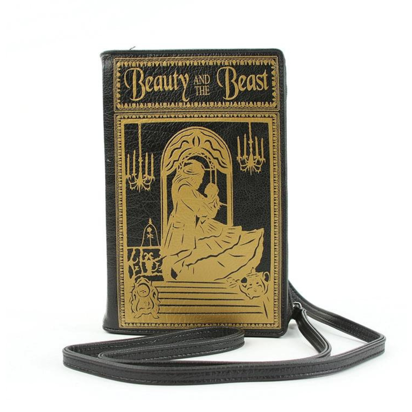 Beauty and the Beast Book Clutch Cross Body Bag