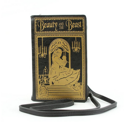 Beauty and the Beast Book Clutch Cross Body Bag