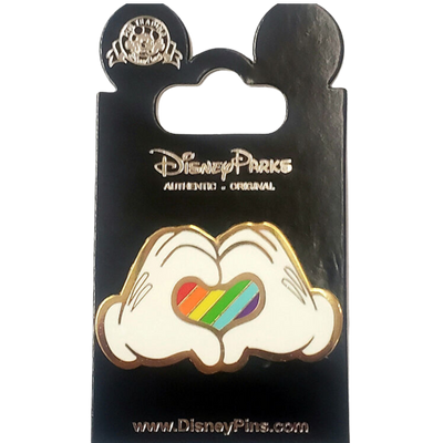 Mickey - Hands Rainbow - Collector Pin