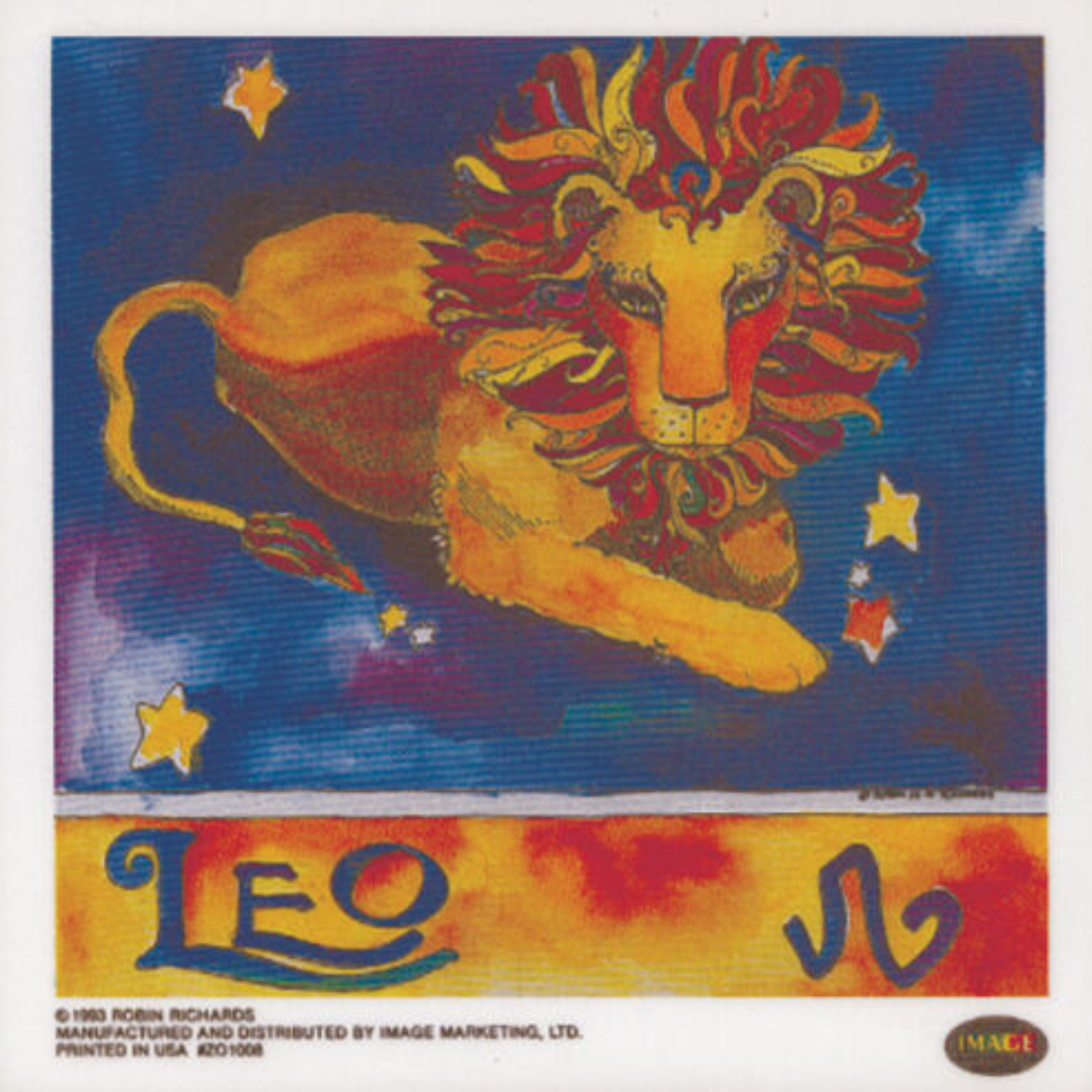 Leo - Static Sticker – Replay Toys LLC