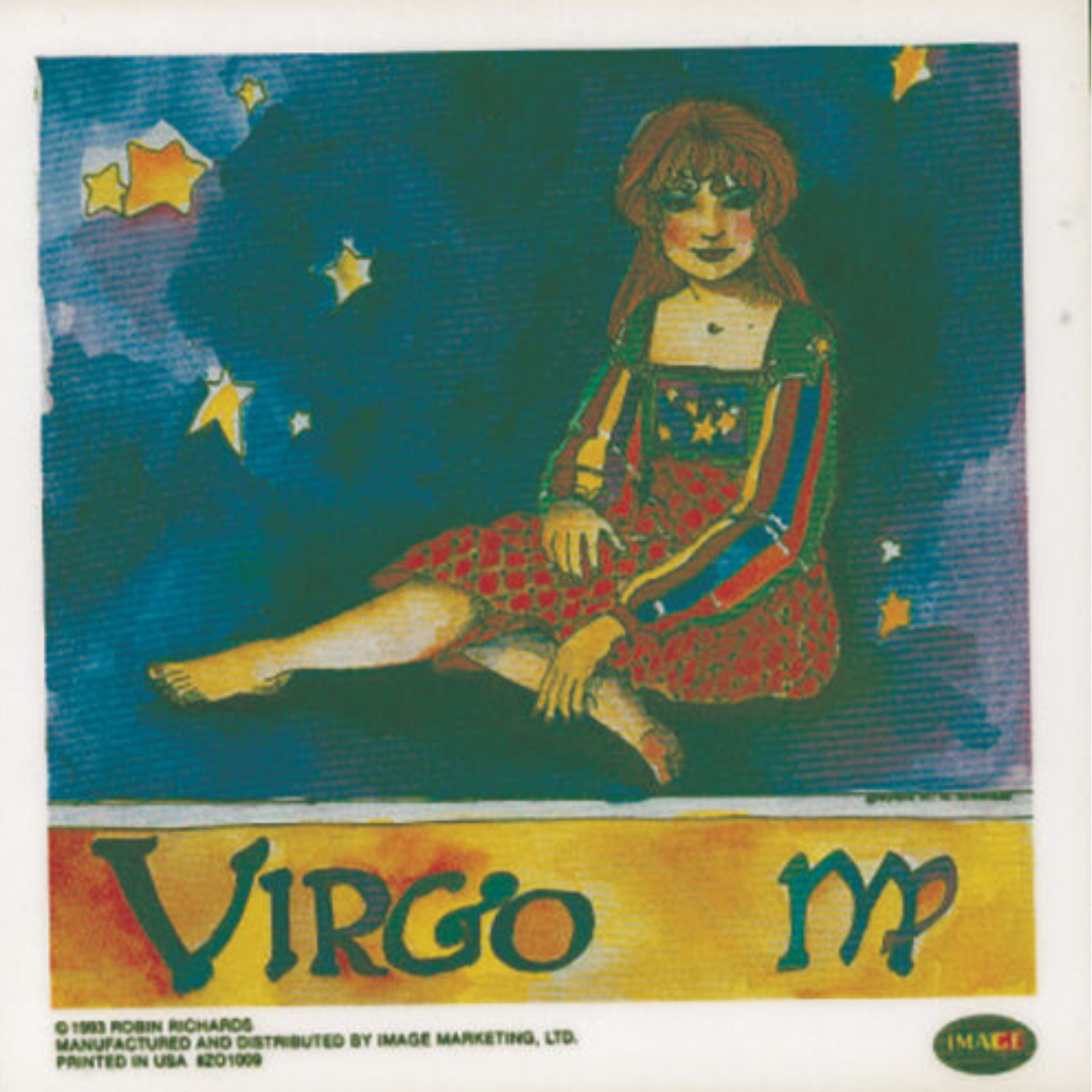 Virgo - Static Sticker