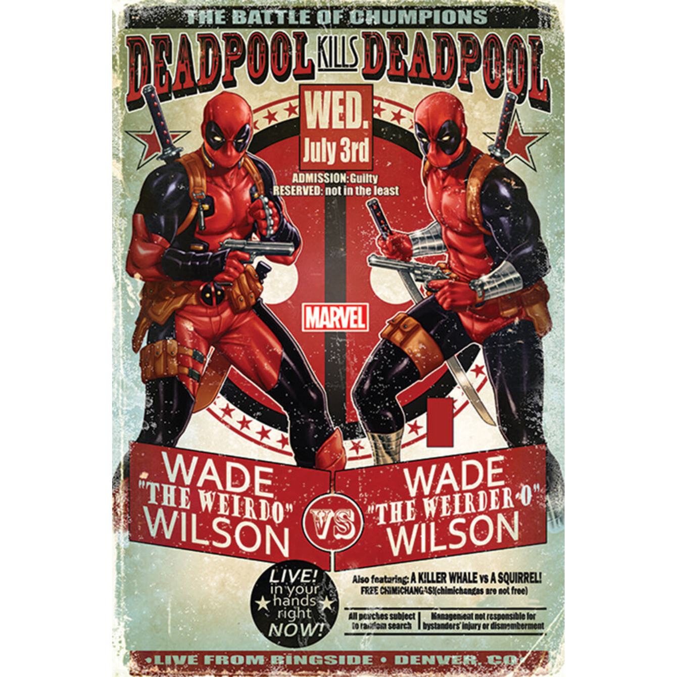 Deadpool vs. Deadpool - Regular Poster
