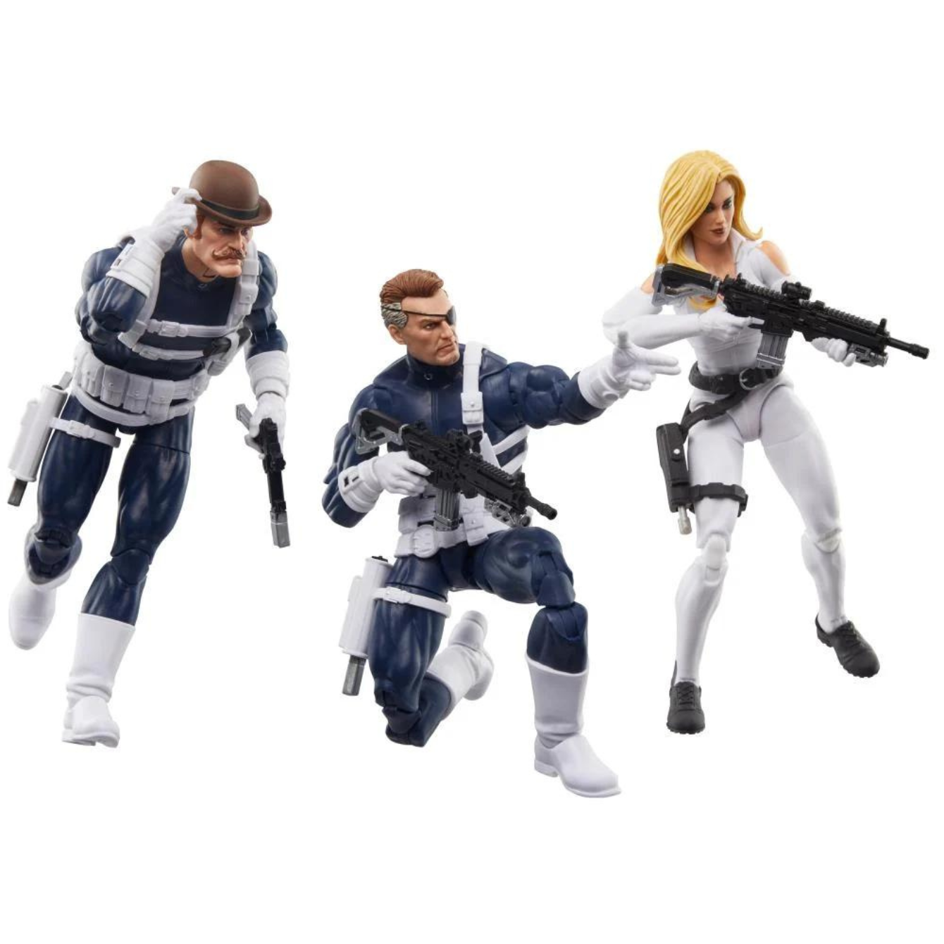 Captain America Marvel Legends S.H.I.E.L.D. Three-Pack