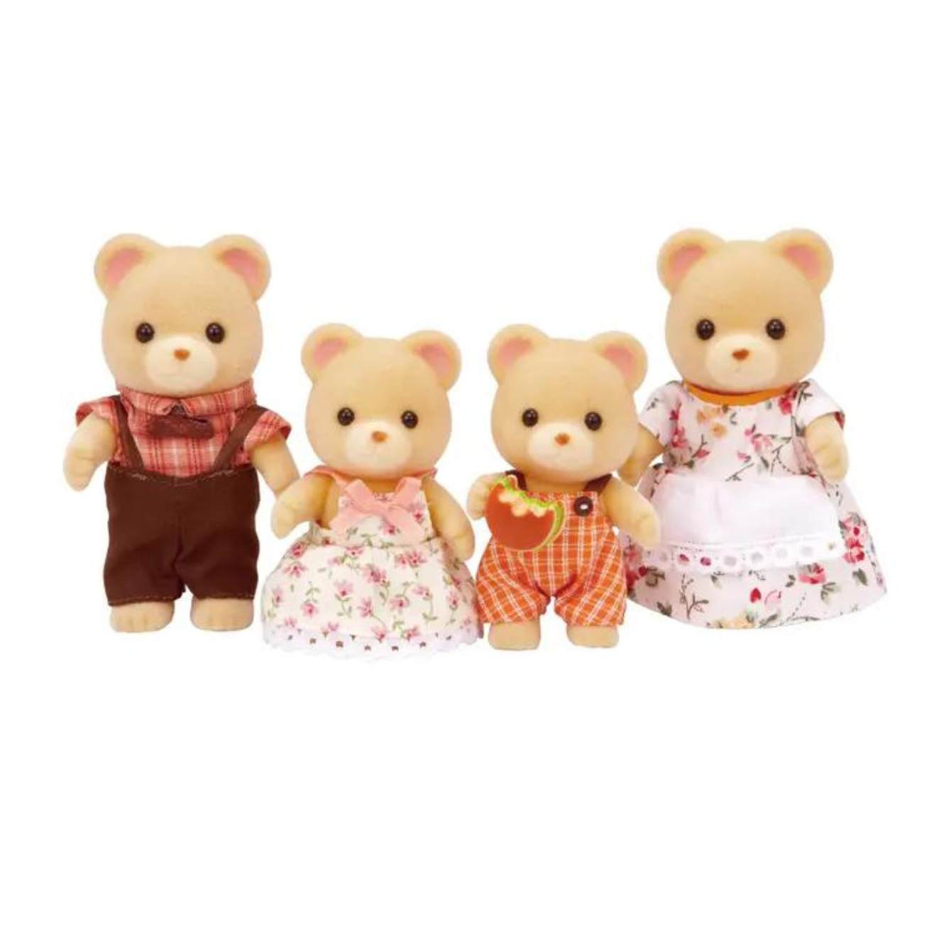 Calico Critters Cuddle Bear Family Set of 4