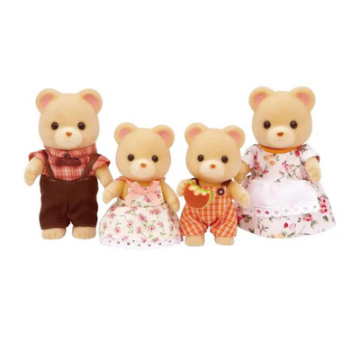 Calico Critters Cuddle Bear Family Set of 4
