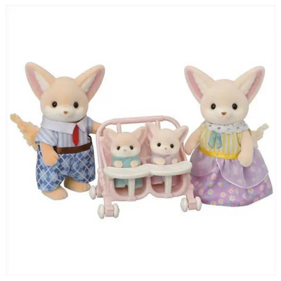 Calico Critters Fennec Fox Family Set of 4