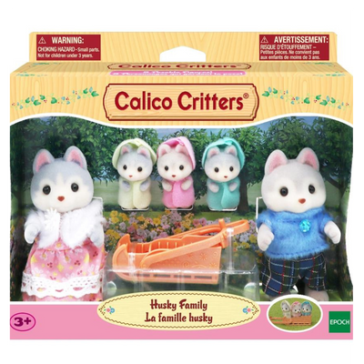 Calico Critters Husky Family Set of 5