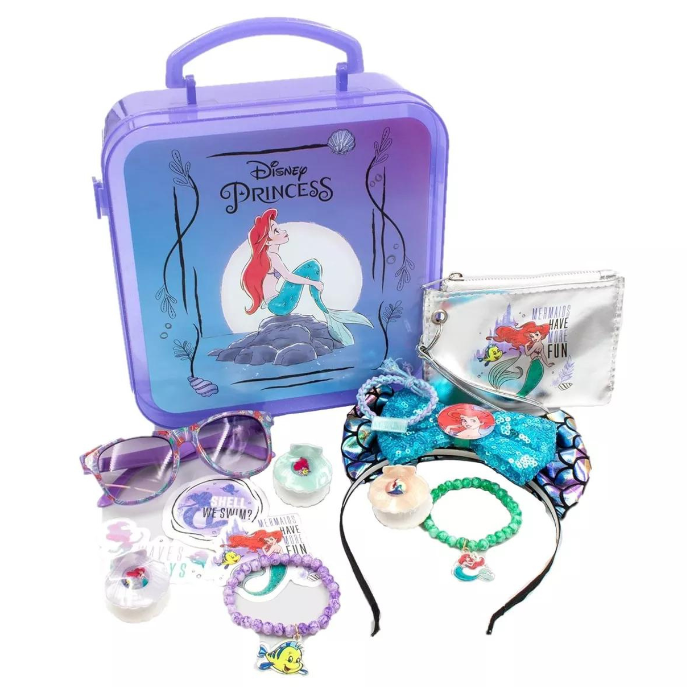 Disney Princess The Little Mermaid Collectible Gift Set Accessory Box ...