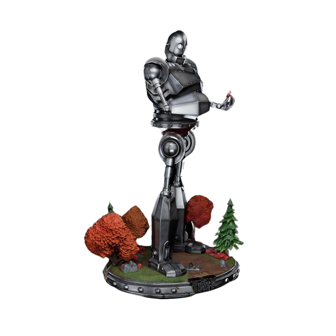 Statue Iron Giant and Hogarth Hughes - The Iron Giant - Demi Scale 1/20 - Iron Studios