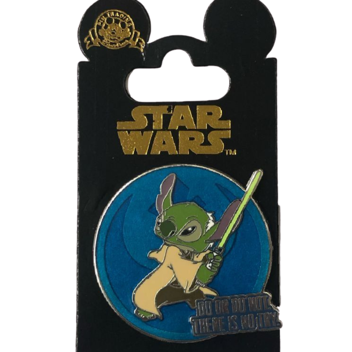 Yoda Stitch - Do or Do Not - Collector Pin