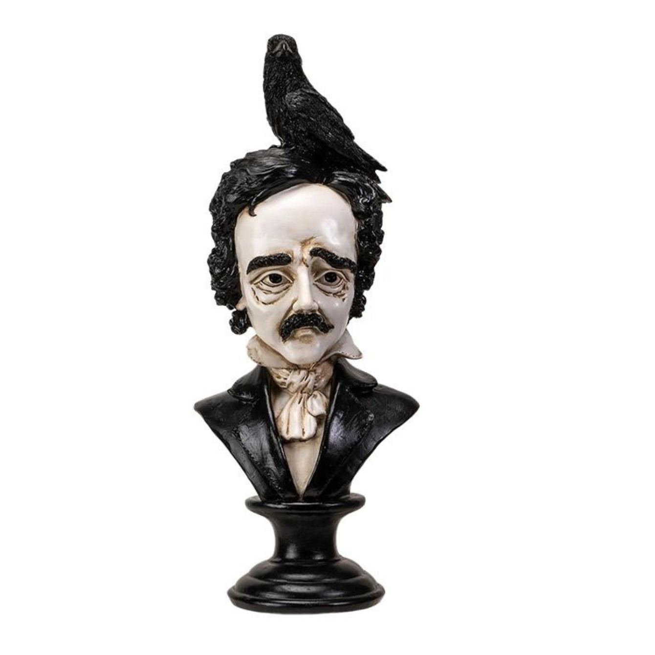 Quoth the Rave, Edgar Allen Poe Bust