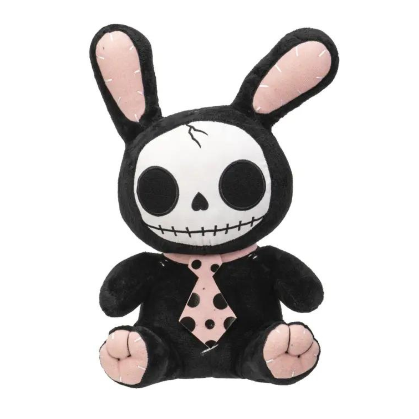 Furrybones Pink Bun-Bun Halloween Plush