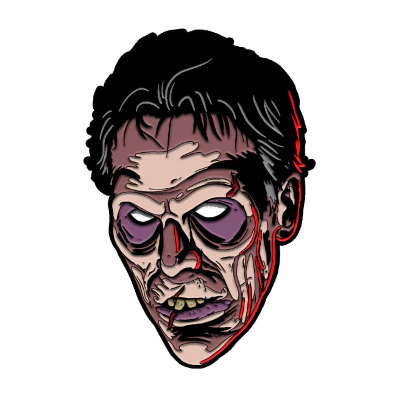 EVIL DEAD 2 - EVIL ASH ENAMEL PIN