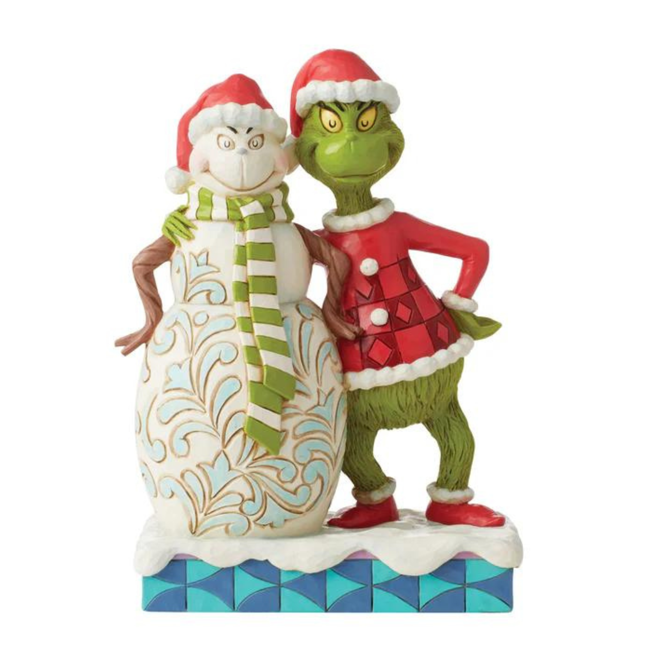 Grinch with Grinchy Snowman