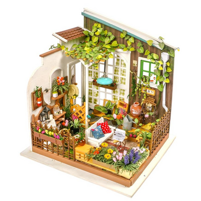 Rolife Miller's Garden Diy Garden Yard Miniature Kit