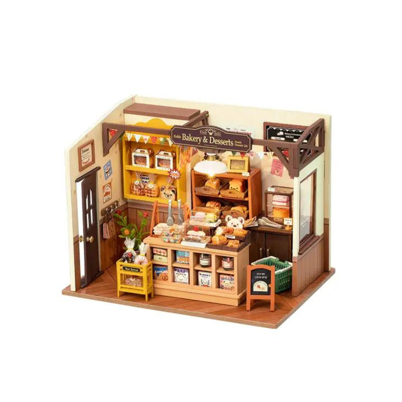 Becka's Baking House Rolife Miniature House Diy Wooden