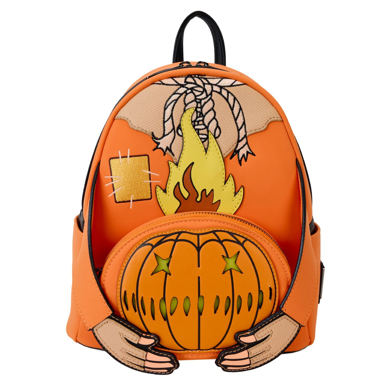 PRE-ORDER Loungefly Trick R Treat Flaming Head Sam Mini Backpack