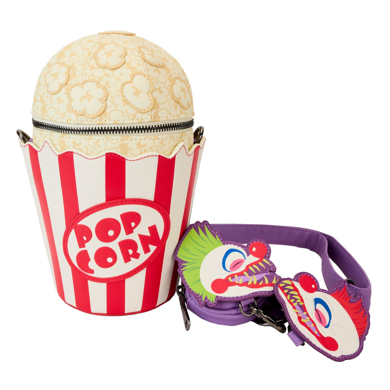 PRE-ORDER Loungefly Killer Klowns Popcorn Crossbody Bag