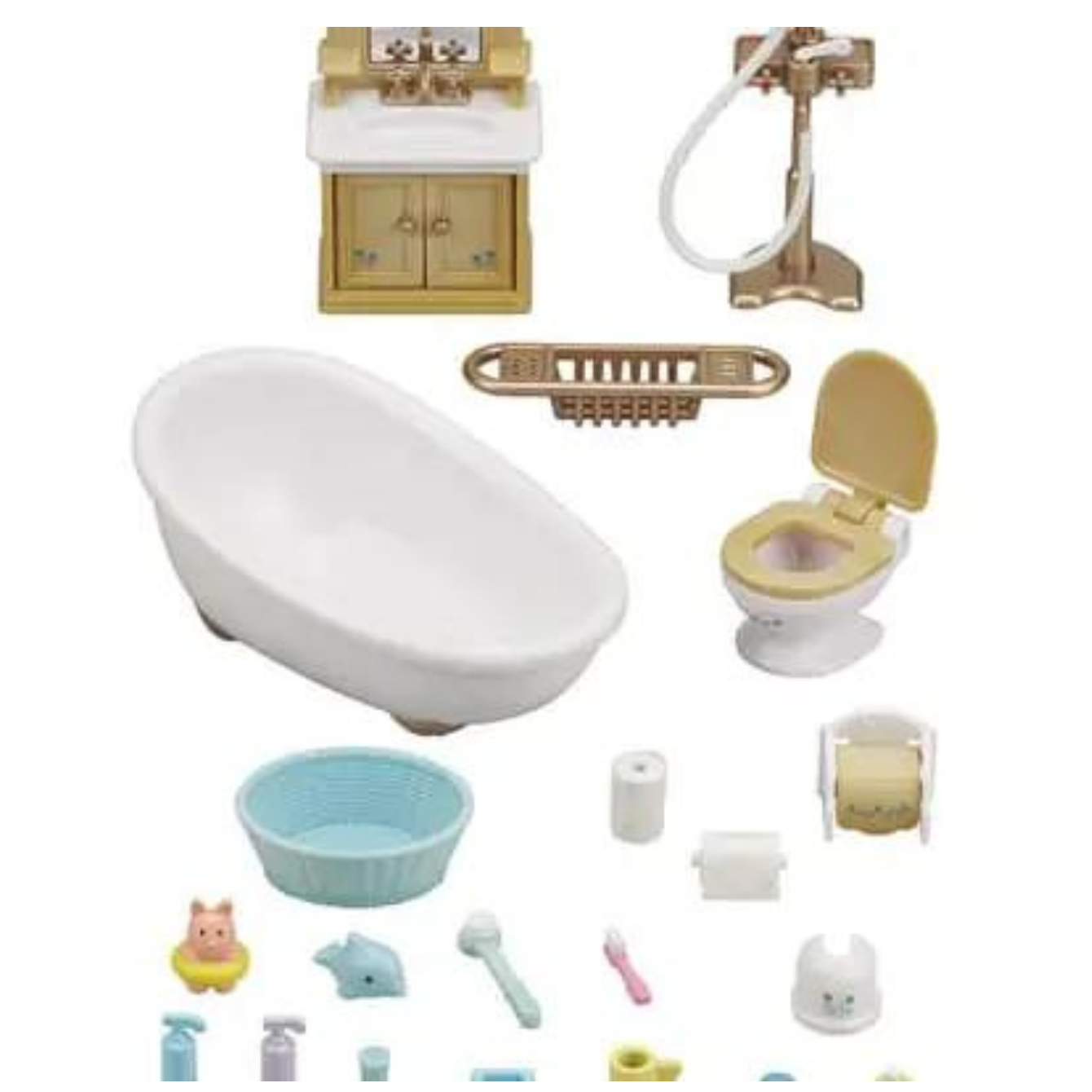 Calico Critters Country Bathroom