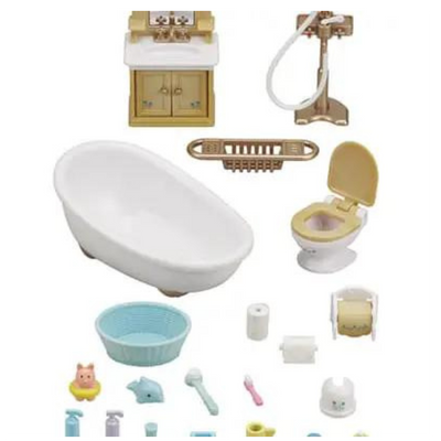 Calico Critters Country Bathroom