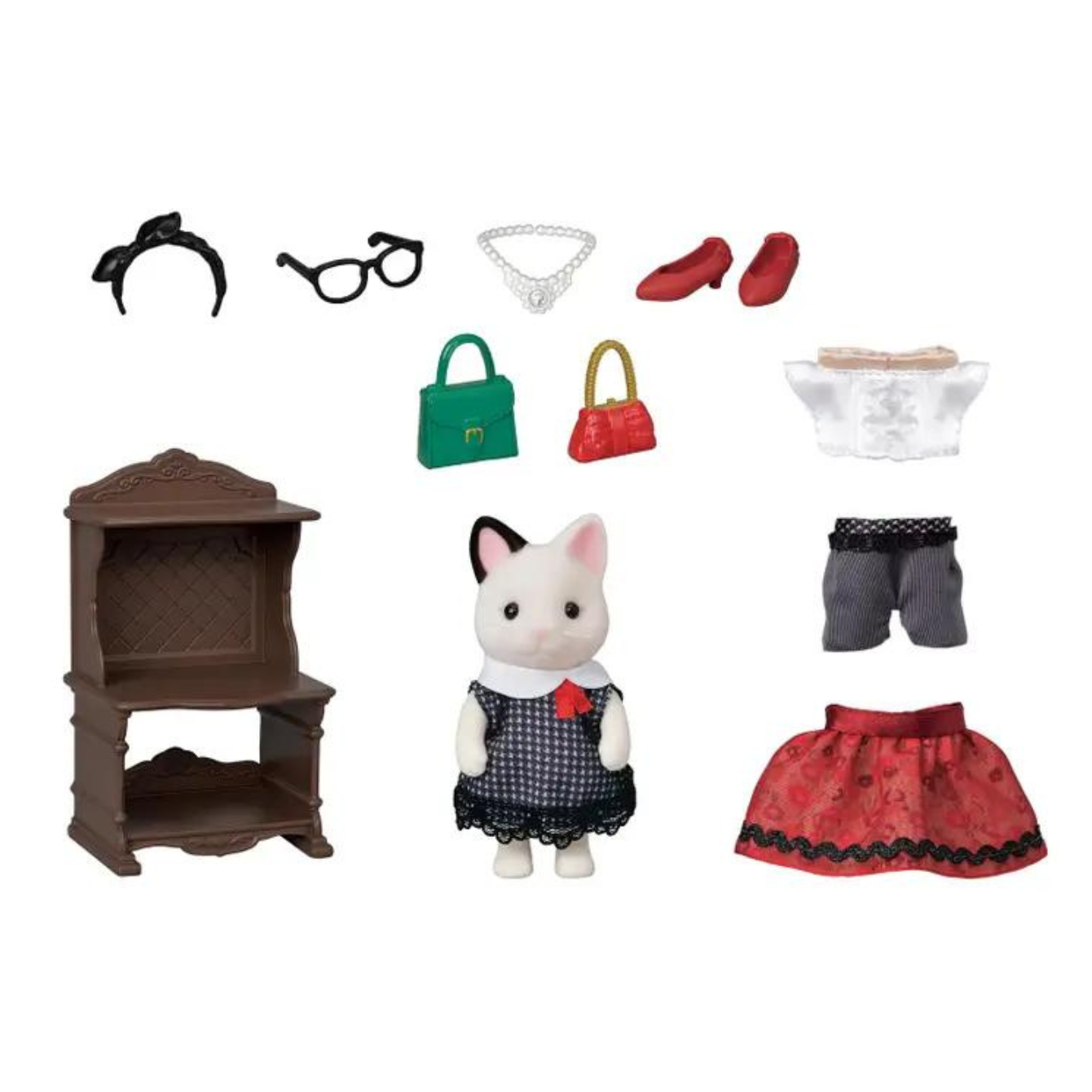 Calico Critters Tuxedo Cat