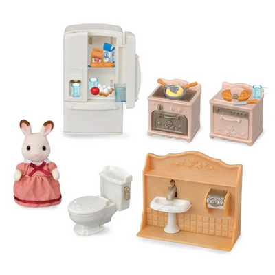 Callico Critters Dollhouse Starter Furniture Set & Figure