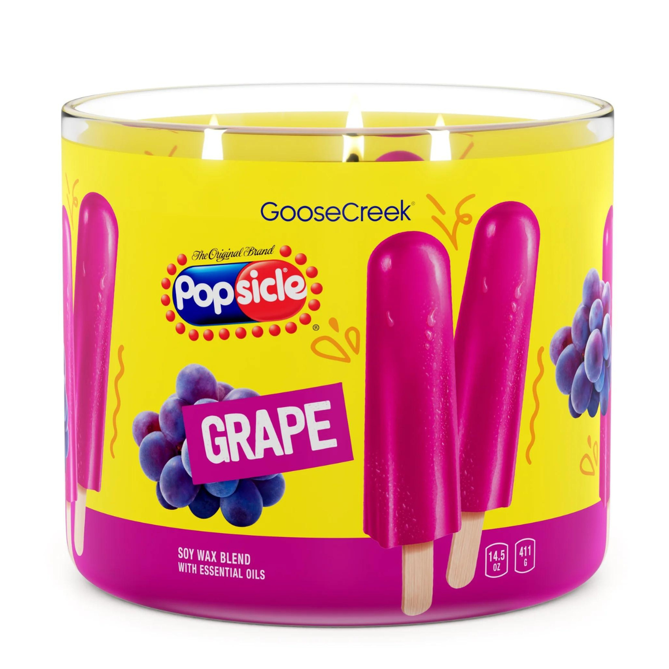 Grape Popsicle 3-Wick Candle