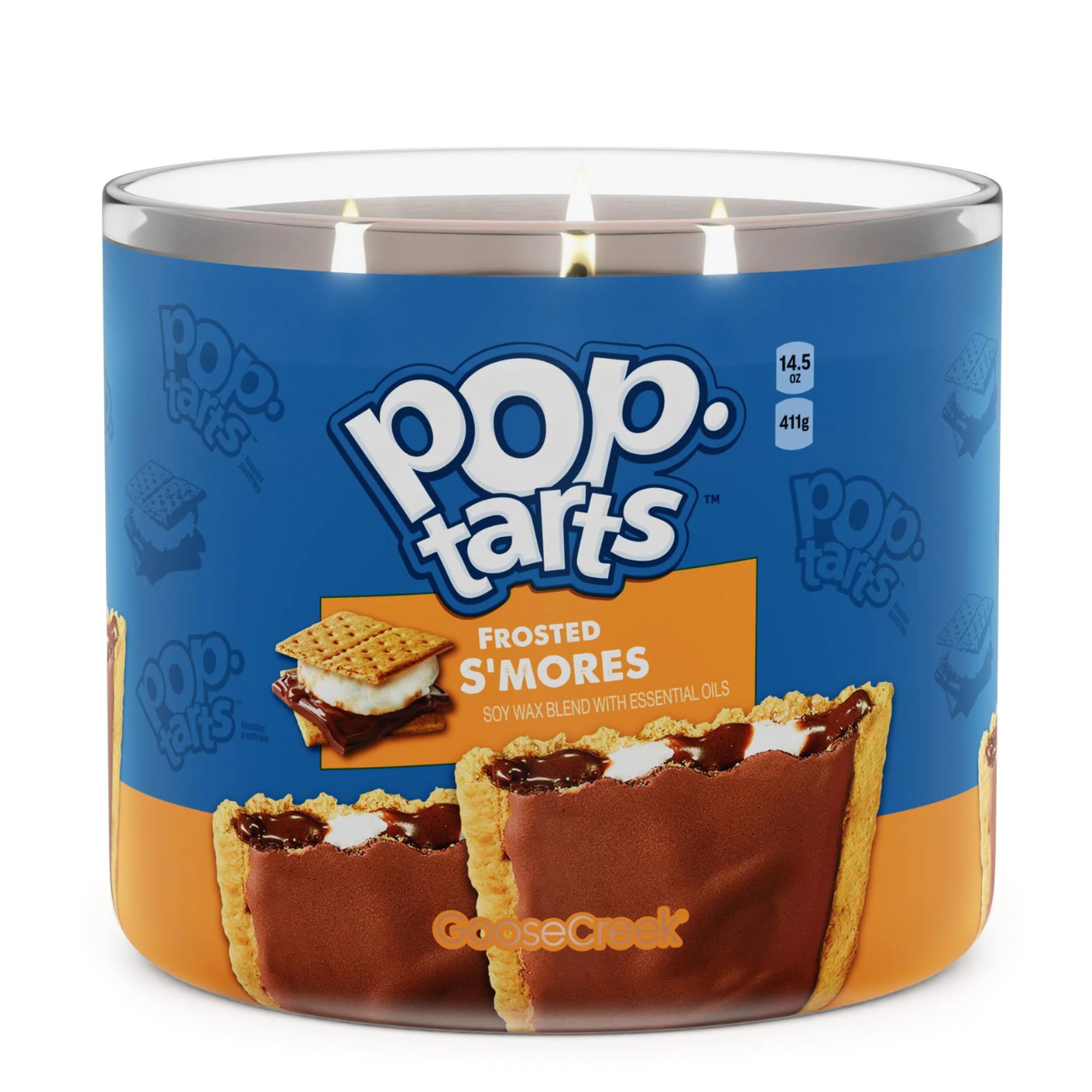 Frosted S'MORES Pop-Tart Large 3-Wick Candle