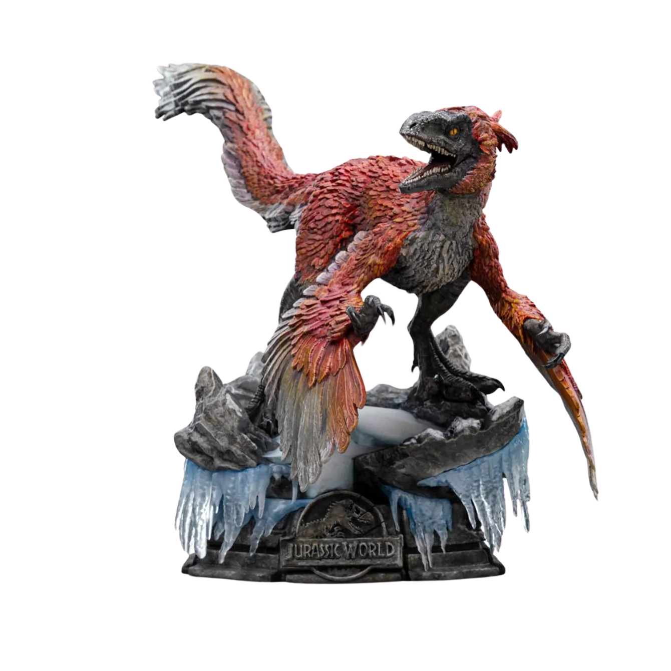 Pre-Order - Statue Pyroraptor - Jurassic World: Dominion - Art Scale 1/10 - Iron Studios