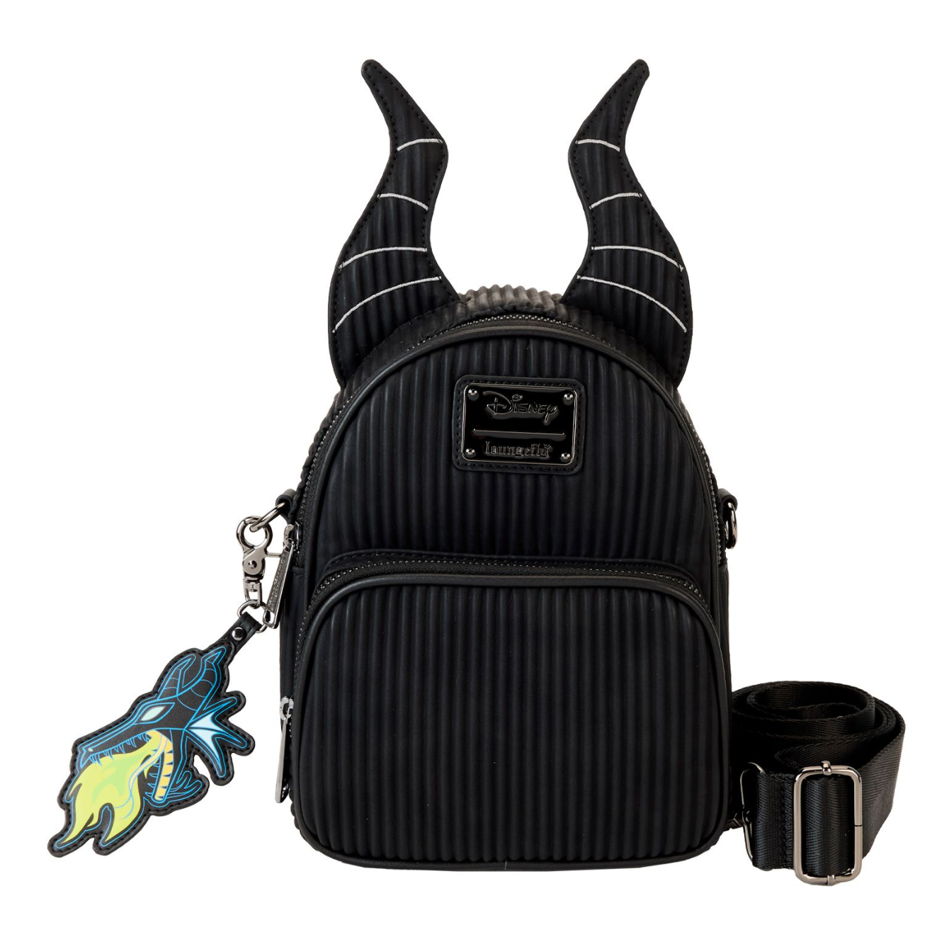 PRE-ORDER VILLAINS MALIFICENT CONVERTIBLE MINI BACKPACK