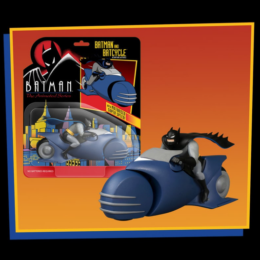 Batman: The Animated Series - Series 2 Batman & Batcycle Set