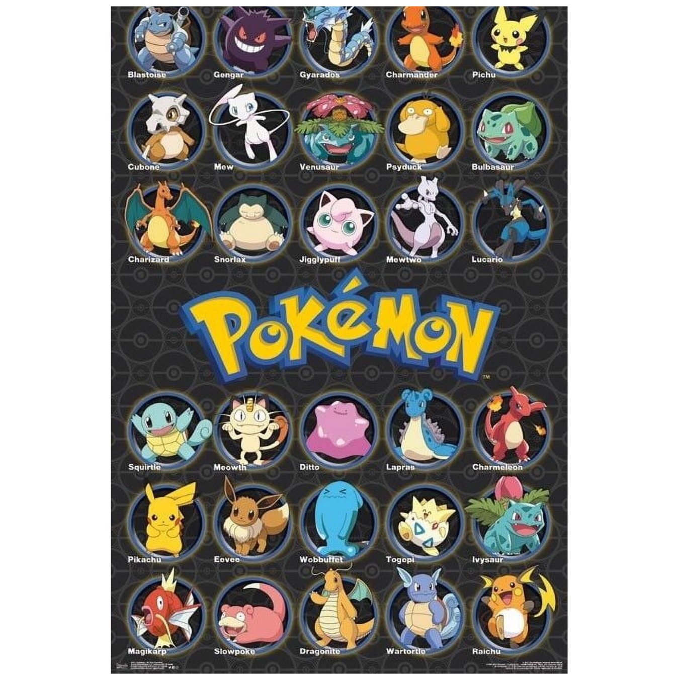 Pokemon - All Time Favorites Poster