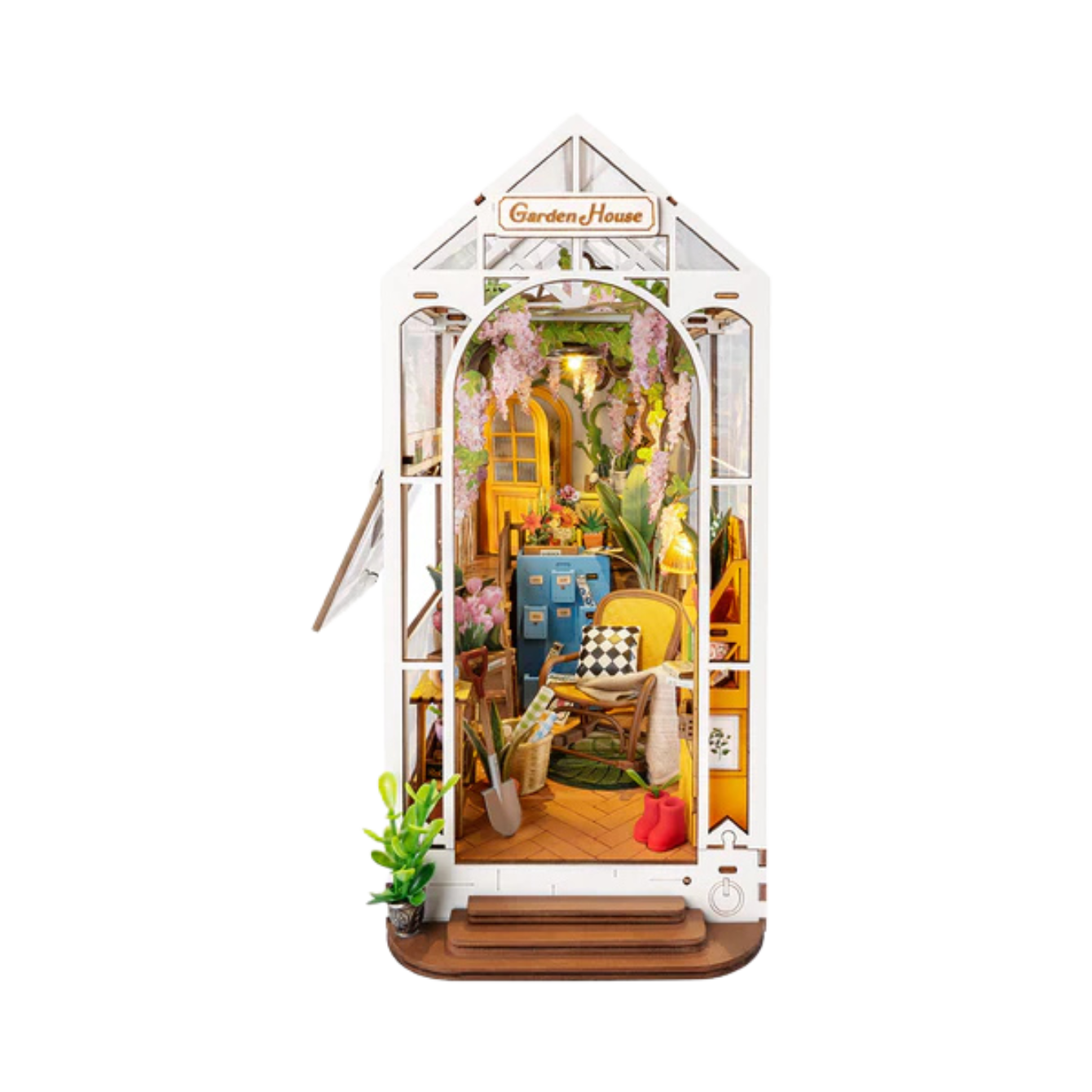 Rolife Garden House DIY Book Nook Kit