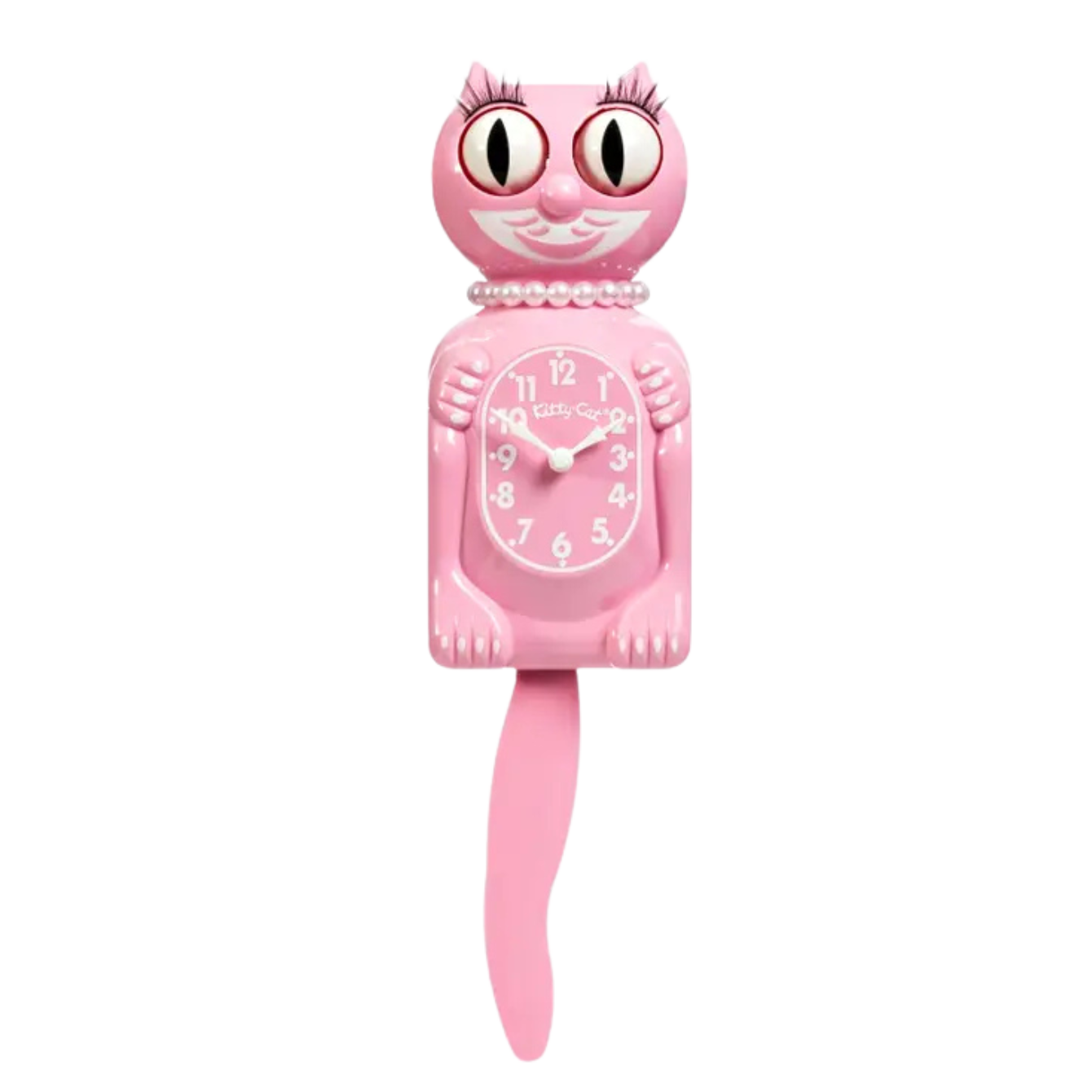 Pink Satin Miss Kitty-Cat Klock