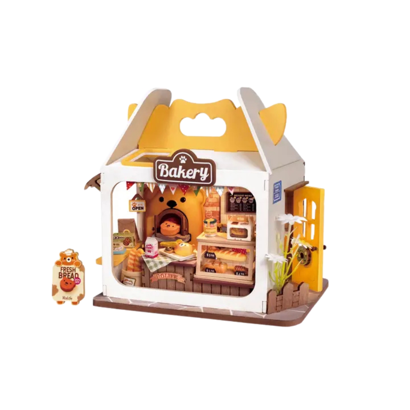 Diy Miniature House Kit: Teddy's Breadbox