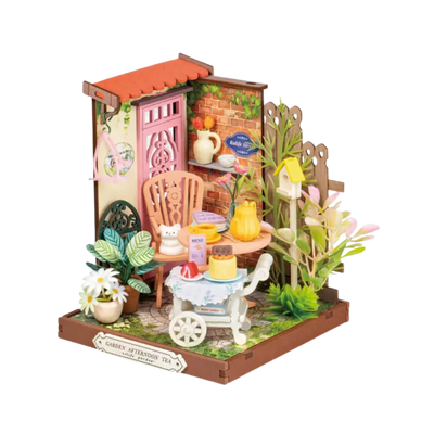 Diy Miniature House Kit: Fancy Tea Yard